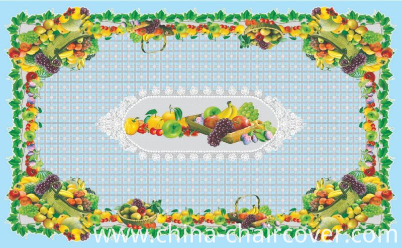 Independent Design LFGB Oko-Tex 100 Transparent Printed Tablecloth 80*130cm